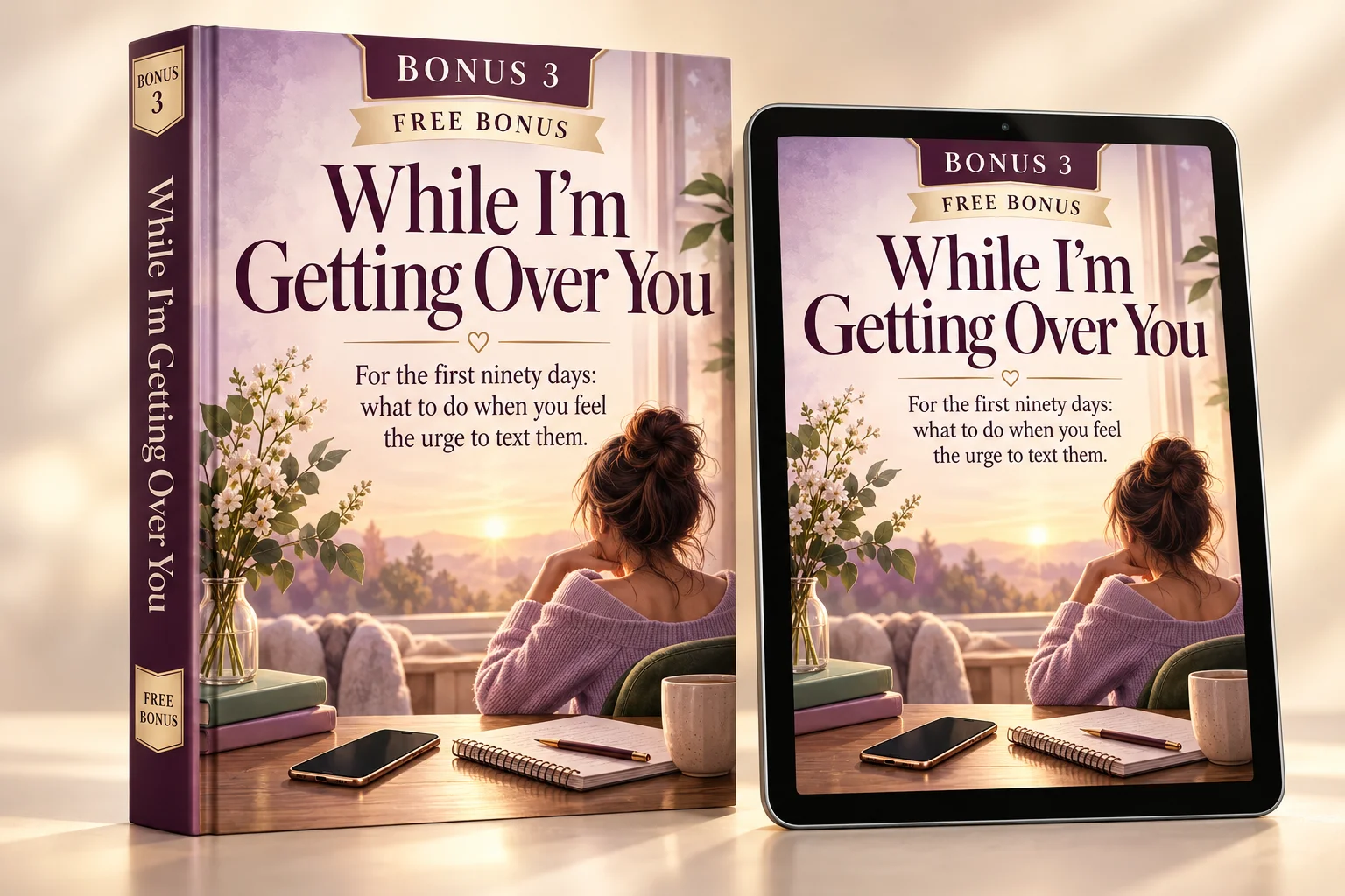 Bonus 3 digital guide cover and tablet